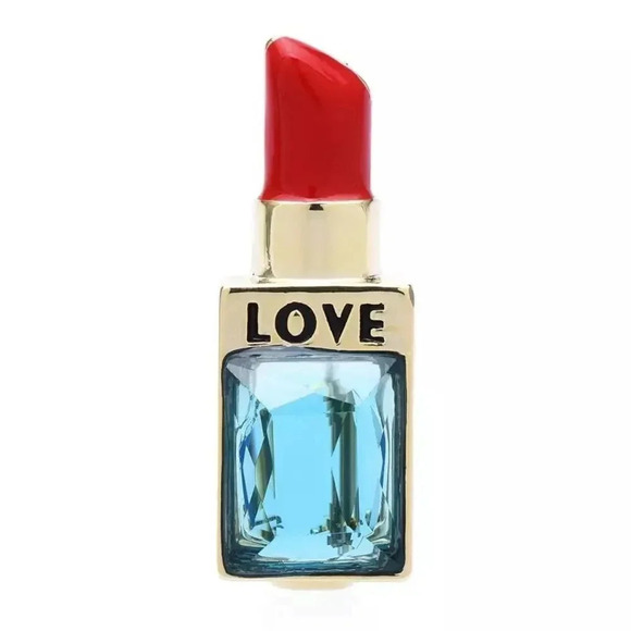 VQ Lipstick Brooch - Picture 4 of 6